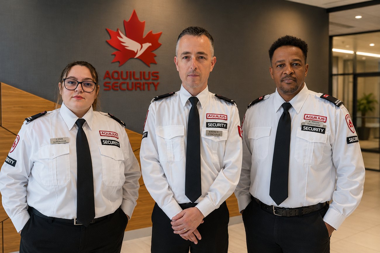 The Aquilius Security team of three